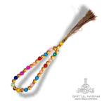 Clear plastic crystal tasbeeh 33 beads faceted acrylic prayer beads