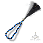 Clear plastic crystal tasbeeh 33 beads faceted acrylic prayer beads