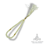 White pearl tasbeeh prayer beads 100 count and 33 count
