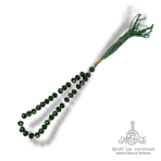 Pocket size crystal tasbeeh 33 beads compact prayer beads